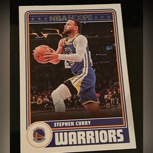 Stephen Curry 2023 NBA Hoops Panini Card